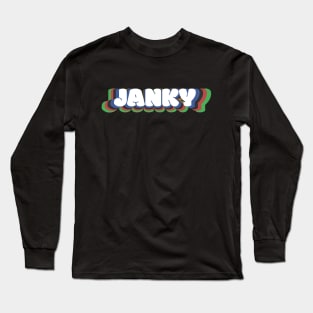 Janky | WUBRG JANKY MTG LOGO Long Sleeve T-Shirt